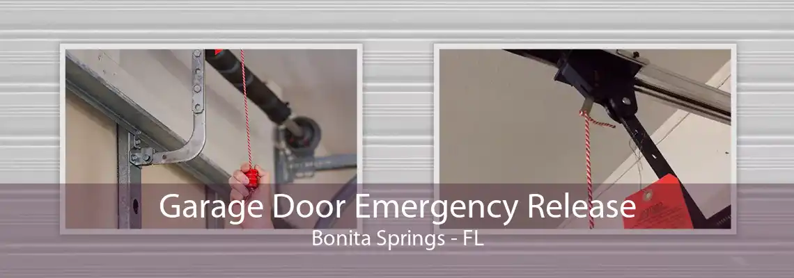 Garage Door Emergency Release Bonita Springs - FL