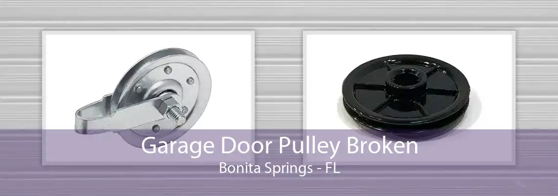 Garage Door Pulley Broken Bonita Springs - FL