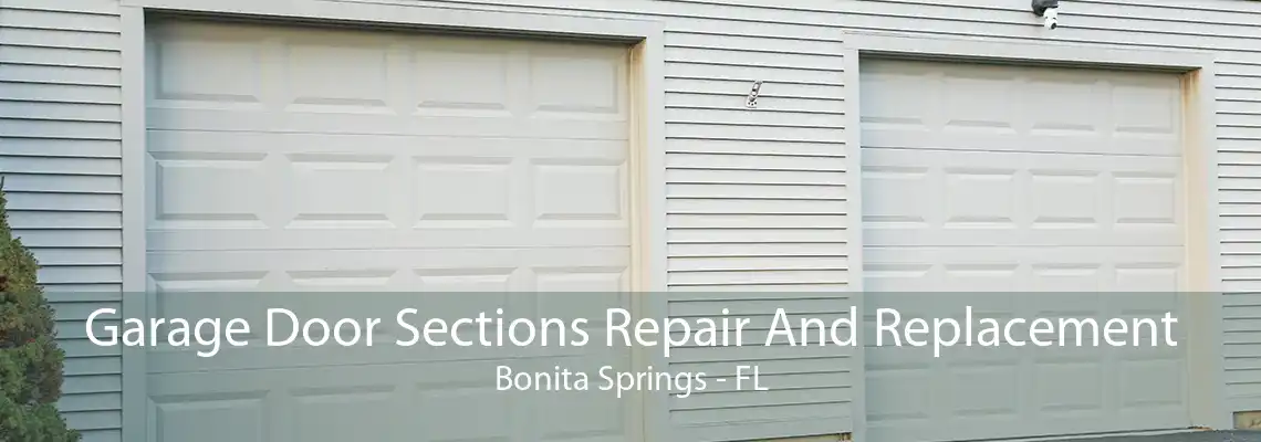 Garage Door Sections Repair And Replacement Bonita Springs - FL