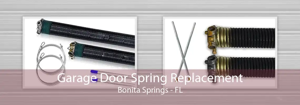 Garage Door Spring Replacement Bonita Springs - FL