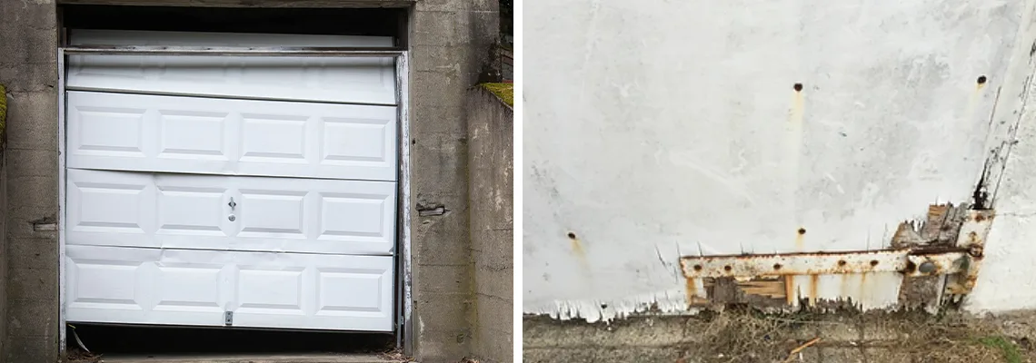 Rotten Commercial Garage Door Repair in Bonita Springs, FL