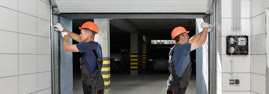 Wooden Garage Door Frame Repair in Bonita Springs, Florida